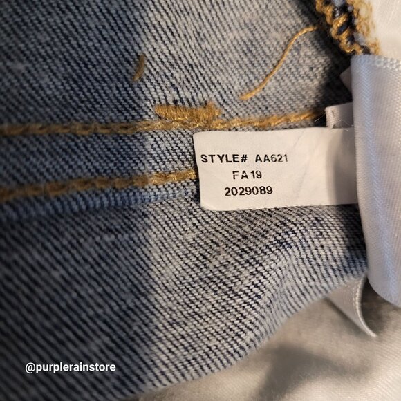 Madewell Jeans 27 Curvy High Rise Skinny Moreaux Wash AA621 Tummy Control - Picture 7 of 13